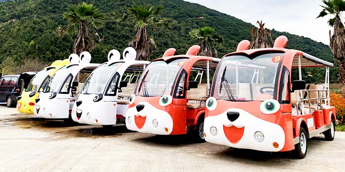 17座電動觀光車-設計效果